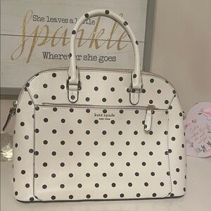 Kate Spade Black and White Polka Dot very pretty